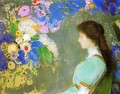 Portrait Of Violette Heyman - Odilon Redon