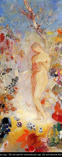 Pandora - Odilon Redon