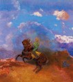 The Green Horseman - Odilon Redon