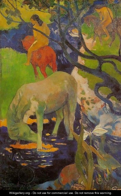 White Horse - Paul Gauguin