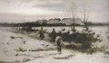 Winter Landscape - Roman Kochanowski