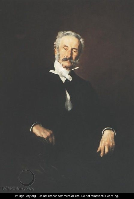 Portrait of Pawel Popiel - Kazimierz Pochwalski