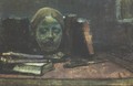 Mask and Books - Wladyslaw Slewinski