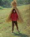 Boy Carrying a Sheaf - Aleksander Gierymski