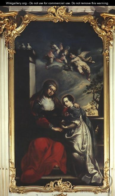 Teaching of the Virgin Mary - Franciszek Lekszycki