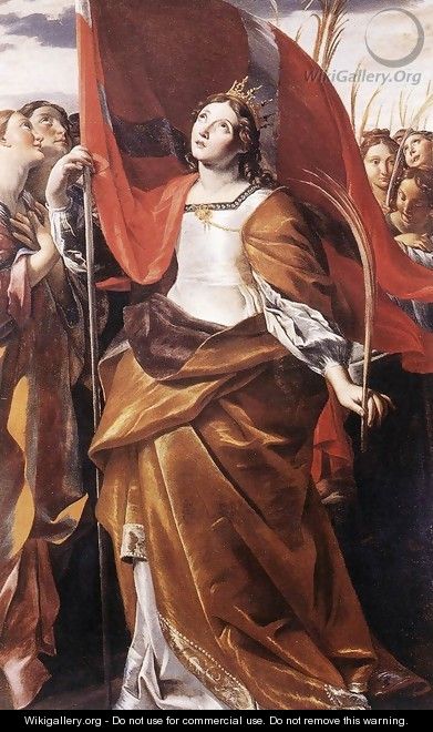 St Ursula and the Virgins 1622 - Giovanni Lanfranco