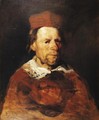 Man Wearing a Beret (Cardinal) - Piotr Michalowski