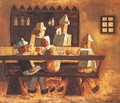 In an Inn - Tadeusz Makowski