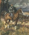 Pilsudski on Horseback - Wojciech Kossak