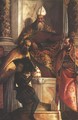 Saints Anthony, Cornelius and Cyprian (L santi Antonio, Cornelio e Cipriano) - Paolo Veronese (Caliari)