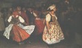 Folk Dancing - Wlodzimierz Tetmajer