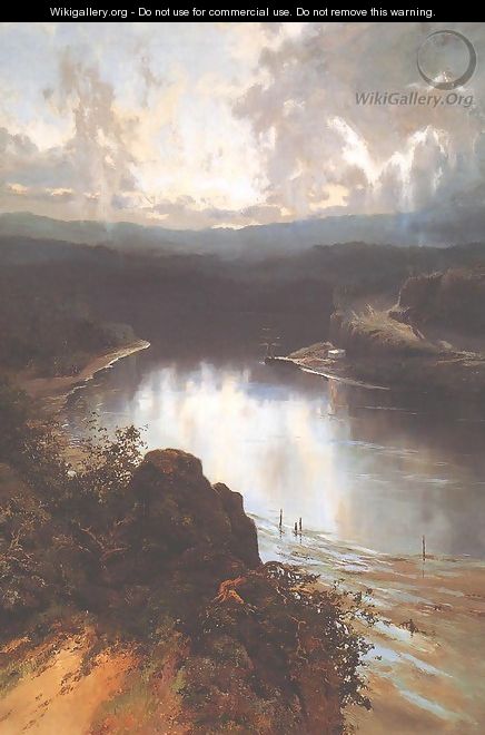 Australian Fjord - William Charles Piguenit