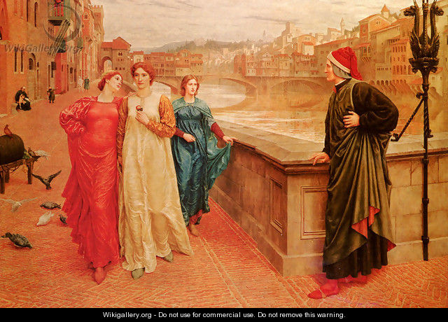 Dante and Beatrice - Henry Holiday