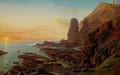 Castle Rock, Cape Schanck - Eugene von Guerard