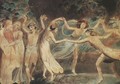 Oberon, Titania and Puck with Fairies Dancing - William Blake