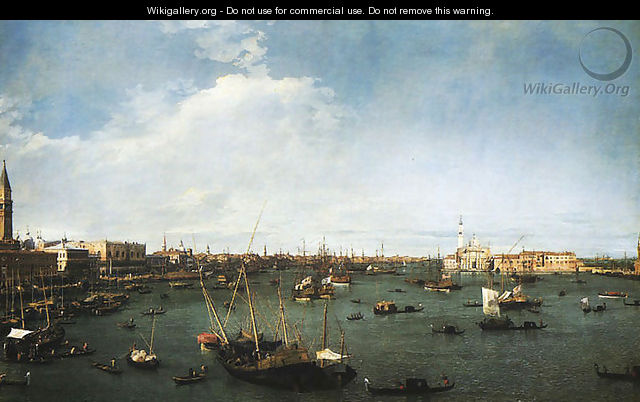 Basin of St.Mark - (Giovanni Antonio Canal) Canaletto