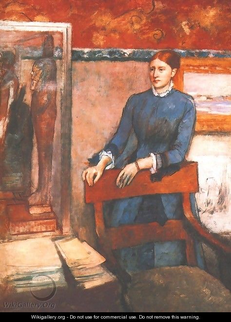 Portrait of Helene Rouart - Edgar Degas