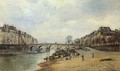Quais of the Seine, Pont-Marie 1868 - Stanislas Lepine