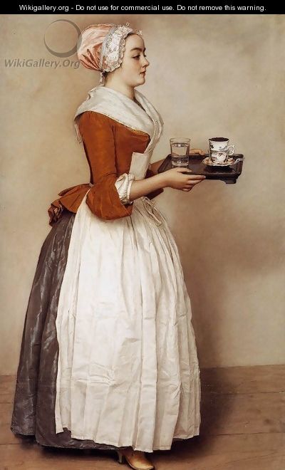 The Chocolate Girl 1744-45 - Etienne Liotard