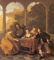 Musical Party on a Terrace 1650 - Jacob van Loo