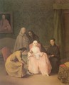 The Visit - Pietro Falca (see Longhi)