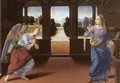 Annunciation (detail) 1480-85 - Lorenzo di Credi