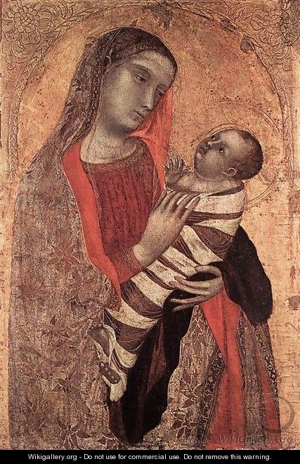 Madonna and Child 1340-45 - Ambrogio Lorenzetti