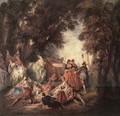 Company in the Park - Nicolas Lancret