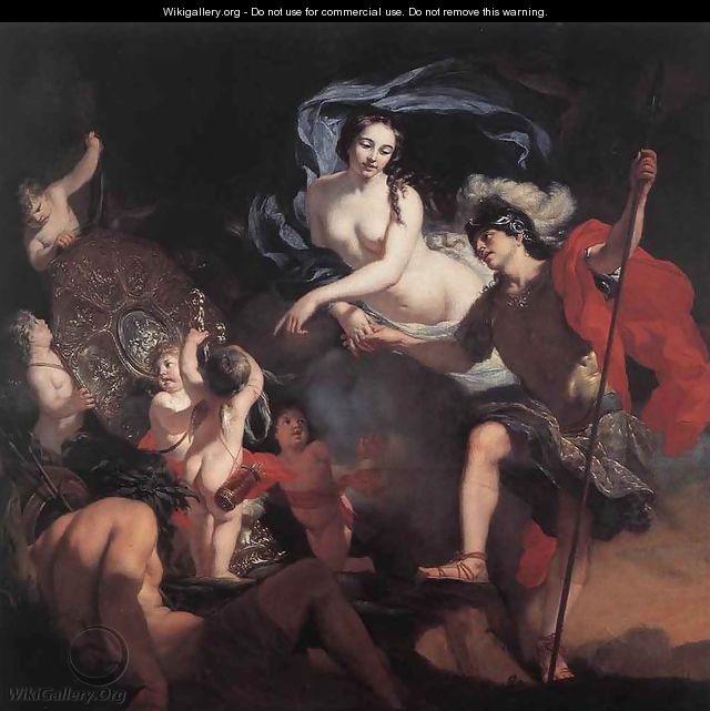 Venus Presenting Weapons to Aeneas - Gerard de Lairesse