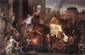 Entry of Alexander into Babylon c. 1664 - Charles Le Brun