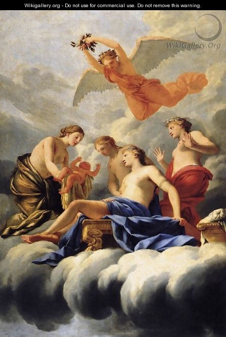 The Birth of Cupid 1645-47 - Eustache Le Sueur