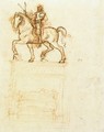 Study for the Trivulzio monument (2) 1508-12 - Leonardo Da Vinci