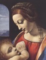 Madonna Litta (detail) c. 1490-91 - Leonardo Da Vinci