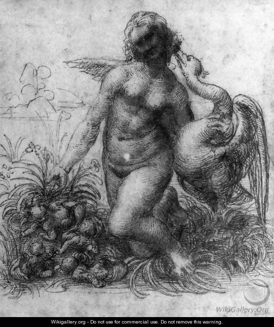 Leda and the Swan 1503-07 - Leonardo Da Vinci