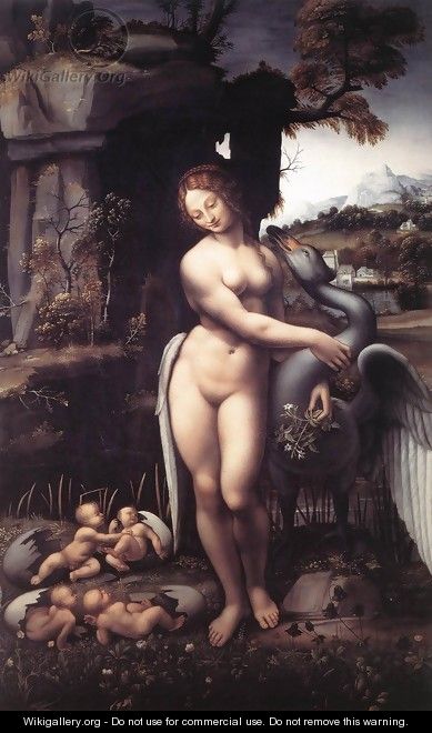 Leda 1508-15 - Leonardo Da Vinci