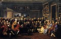 In the Salon of Madame Geoffrin in 1755, 1812 - Anicet-Charles-Gabriel Lemonnier