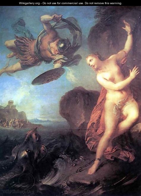 Perseus and Andromeda 1723 - Francois Lemoine (see Lemoyne)
