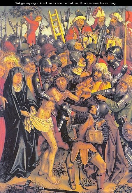 Christ Taken to Golgotha 1480 - Master of the Karlsruhe Passion