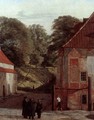 A View of the Square in the Kastel Looking Towards the Ramparts c. 1830 - Christen Kobke