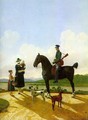 Riders on Lake Tegernsee II 1825 - Wilhelm Von Kobell