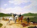 Hunting Party on Lake Tegernsee 1824 - Wilhelm Von Kobell