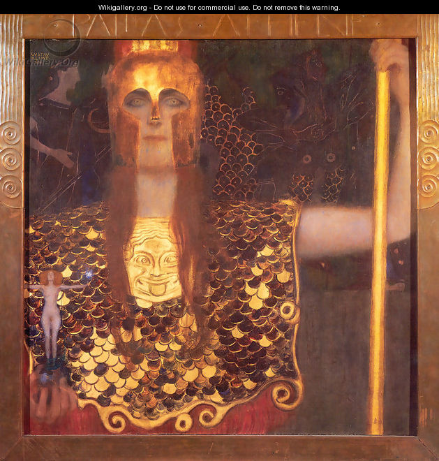 Pallas Athene 1898 - Gustav Klimt