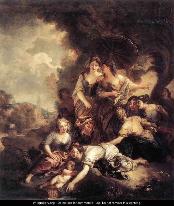 The Finding of Moses 1675-80 - Charles de La Fosse