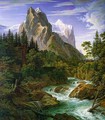 The Wetterhorn with the Reichenbachtal 1824 - Joseph Anton Koch