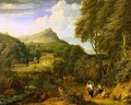 Mountainous Landscape - Cornelis Huysmans