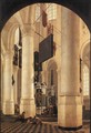 New Church in Delft with the Tomb of Willem the Silent 1650 - Gerard Houckgeest