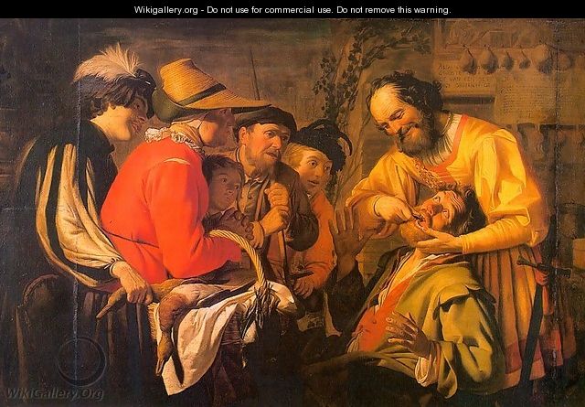 The Tooth Puller 1628 - Gerrit Van Honthorst