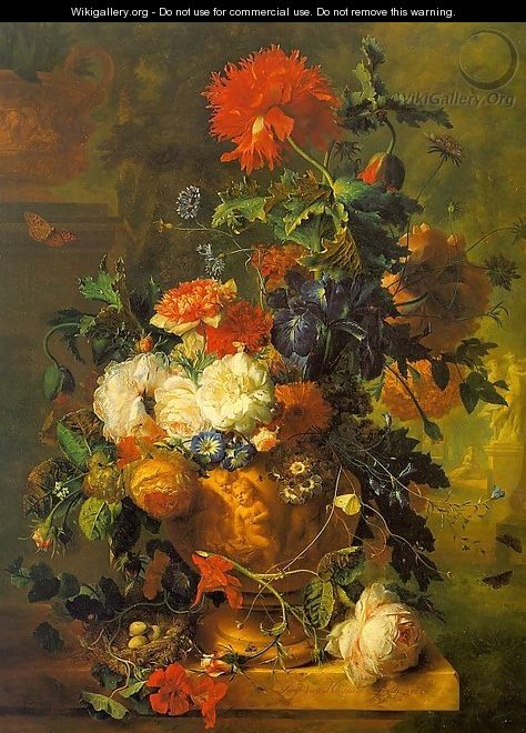 Flowers 1722 - Jan Van Huysum