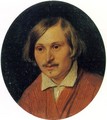 Portrait of Nikolai Gogol 1841 - Alexander Ivanov