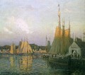 Evening in the Harbor 1910 - Wilson Henry Irvine